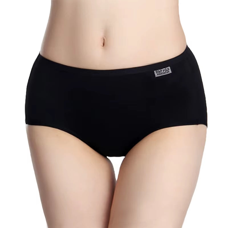 3Pcs/Lot plus Size Panties for Women'S Underwear Cotton Girls Briefs Solid Color Sexy Lingeries Female Shorts Underpant 3XL/4XL
