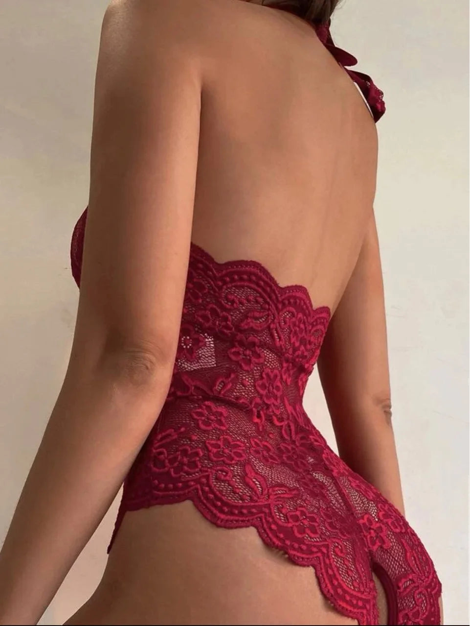 Erotic Lingerie for Women Hollow Bra Crotchless Underwear Babydoll Dress Hot Lace Lingeries Sexy Costume G-String Sleepwear