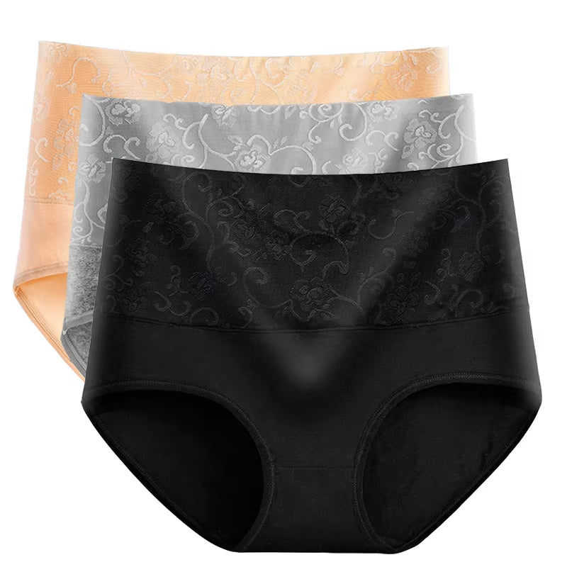 Plus Size Panties Women'S High Waist Abdominal Underwear Cotton Seamless Briefs Girls Underpant Sexy Lingeries for Female L-5XL