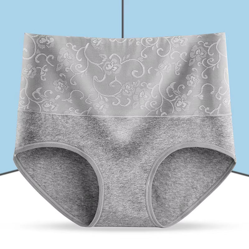 Plus Size Panties Women'S High Waist Abdominal Underwear Cotton Seamless Briefs Girls Underpant Sexy Lingeries for Female L-5XL